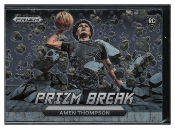 
2023 Panini Prizm Draft Picks #10 Amen Thompson Prizm Break