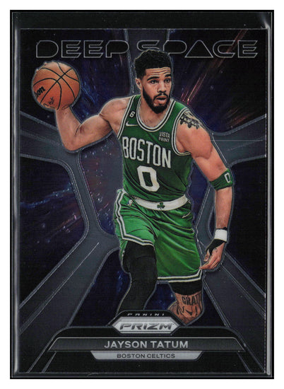 2023-24 Panini Prizm #10 Jayson Tatum Deep Space