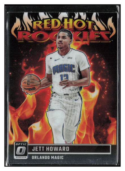 2023-24 Donruss Optic #12 Jett Howard Red Hot Rookies