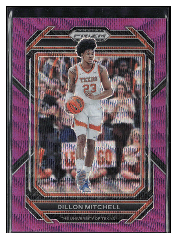 
2023 Panini Prizm Draft Picks #35 Dillon Mitchell Purple Wave
