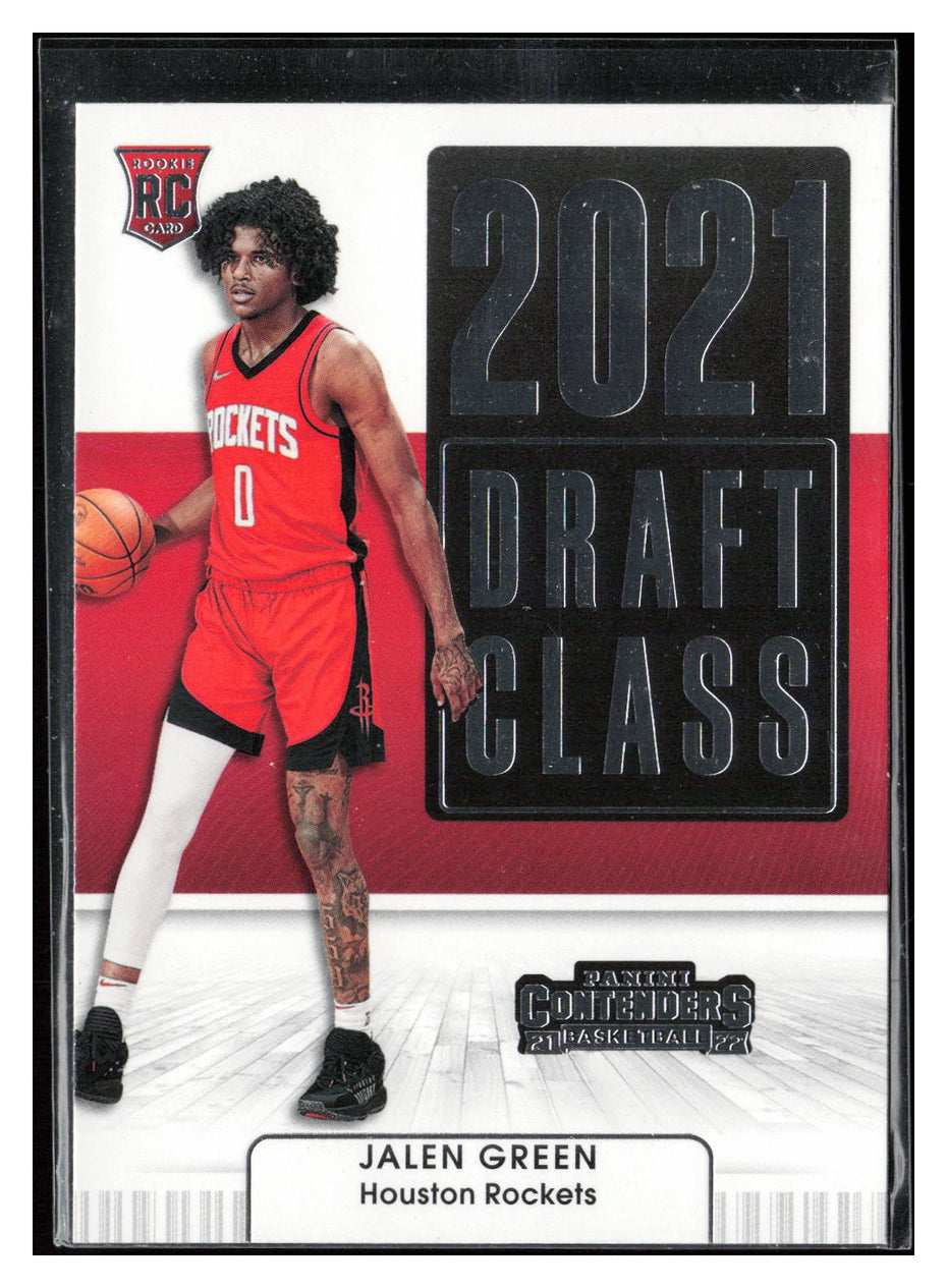 2021-22 Panini Contenders #2 Jalen Green 2021 Draft Class