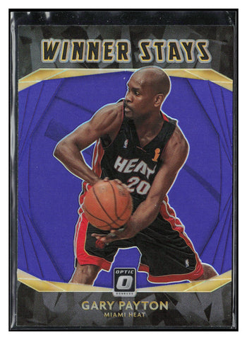 2020-21 Donruss Optic #14 Gary Payton Winner Stays Purple