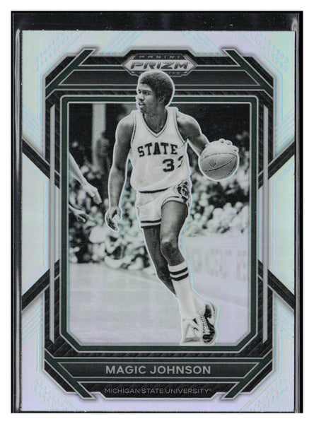 2023 Panini Prizm Draft Picks #79 Magic Johnson Silver