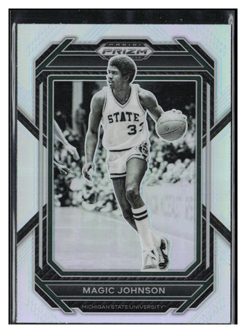 2023 Panini Prizm Draft Picks #79 Magic Johnson Silver