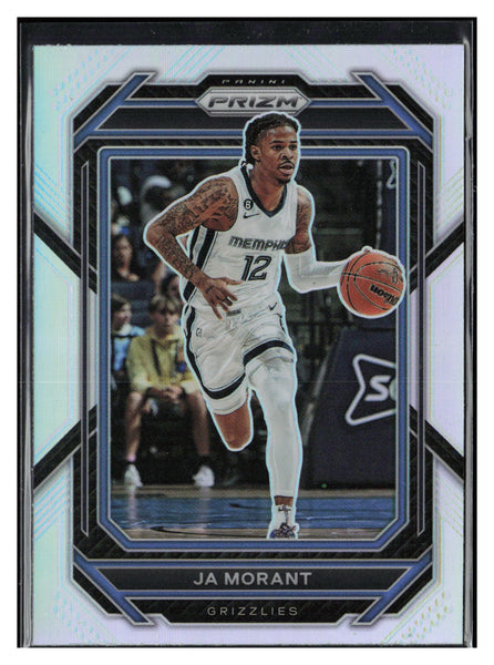 2022-23 Panini Prizm #200 Ja Morant Prizms Silver