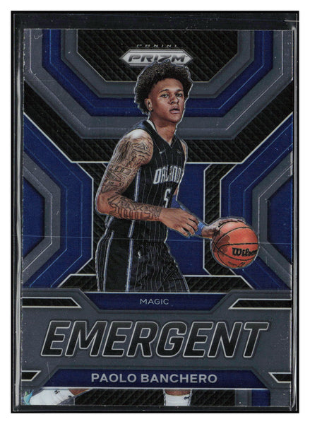 2022-23 Panini Prizm #25 Paolo Banchero Emergent