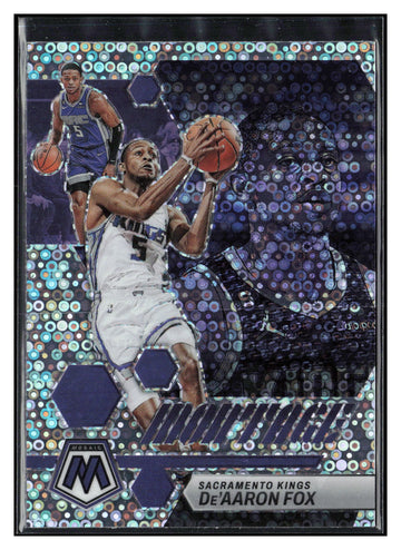 
2022-23 Panini Mosaic #16 De'Aaron Fox Montage Fast Break