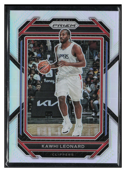 2022-23 Panini Prizm #128 Kawhi Leonard Prizms Silver