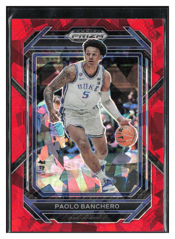 
2023 Panini Prizm Draft Picks #74 Paolo Banchero Red Ice