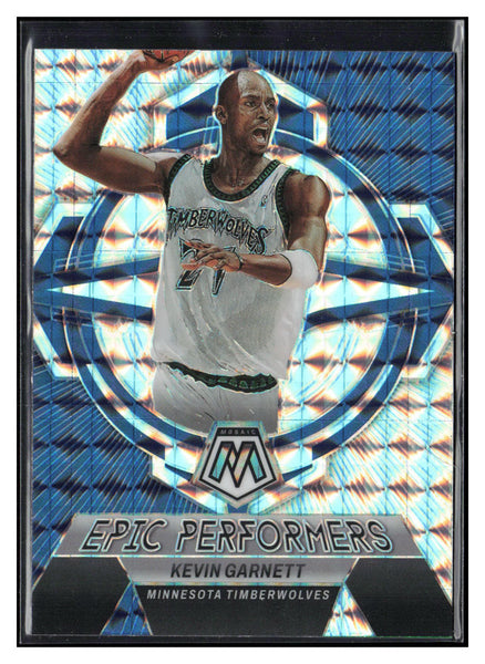 2022-23 Panini Mosaic #13 Kevin Garnett Epic Performers Mosaic