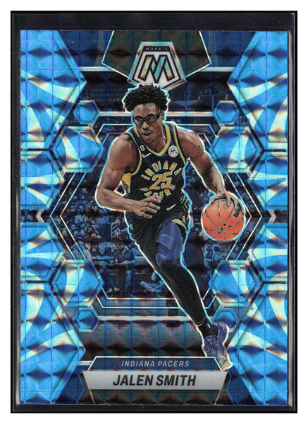 2022-23 Panini Mosaic #60 Jalen Smith Reactive Blue