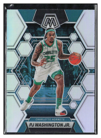 2022-23 Panini Mosaic #121 PJ Washington Jr. Silver