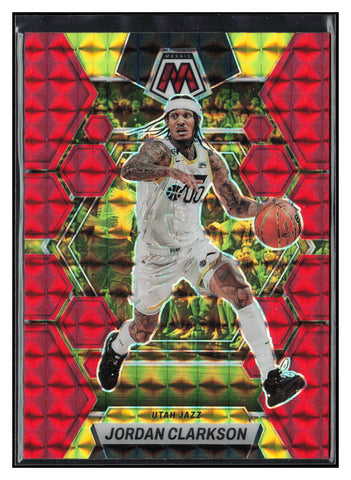 2022-23 Panini Mosaic #123 Jordan Clarkson Red