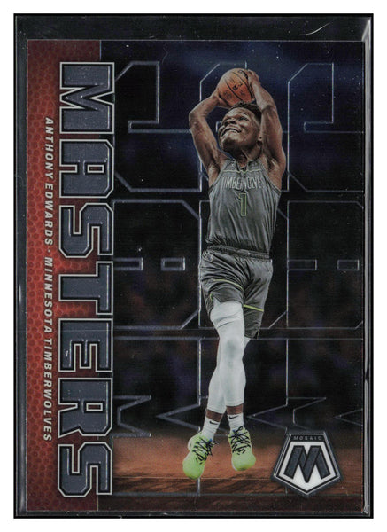 2022-23 Panini Mosaic #4 Anthony Edwards Jam Masters