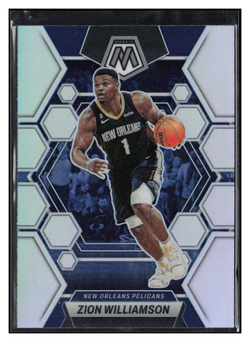 
2022-23 Panini Mosaic #120 Zion Williamson Silver