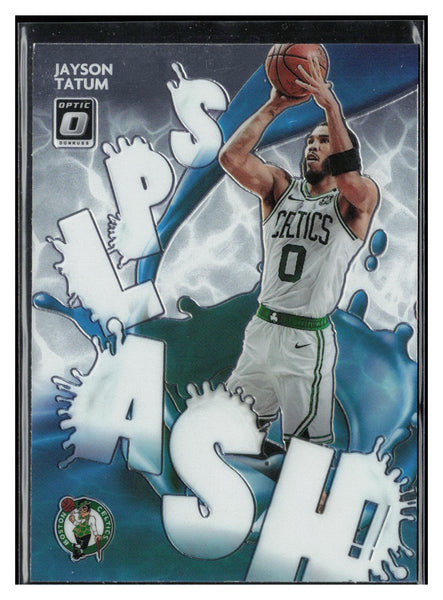 2020-21 Donruss Optic #14 Jayson Tatum Splash!