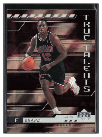 2000-01 Upper Deck #TT19 Elton Brand True Talents