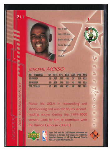 
2000-01 Upper Deck #211 Jerome Moiso