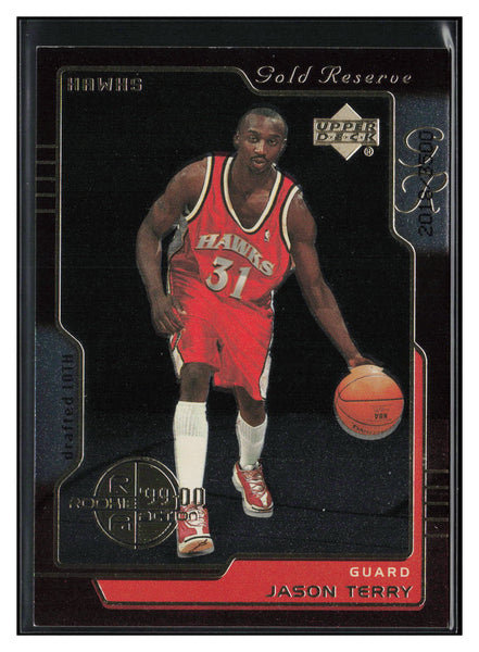 1999-00 Upper Deck Gold Reserve #250 Jason Terry #/3500