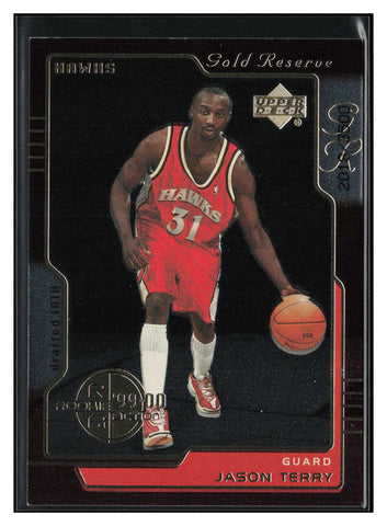 1999-00 Upper Deck Gold Reserve #250 Jason Terry #/3500