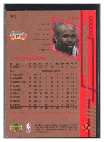 
2000-01 Upper Deck #362 Jaren Jackson