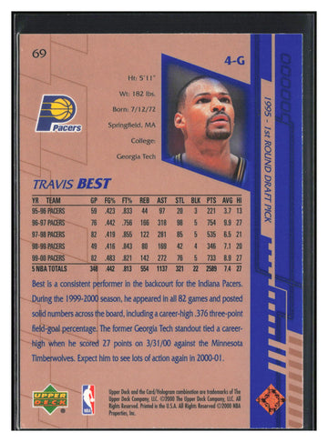
2000-01 Upper Deck #69 Travis Best