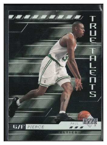 2000-01 Upper Deck #TT5 Paul Pierce True Talents