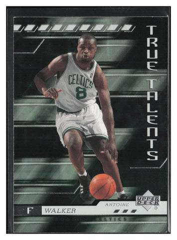 2000-01 Upper Deck #TT13 Antoine Walker True Talents