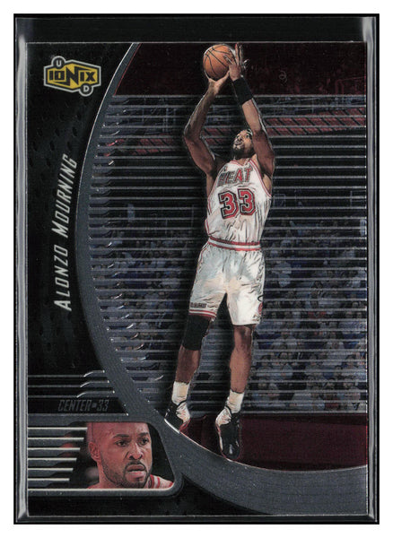 1998-99 Upper Deck Ionix #34 Alonzo Mourning