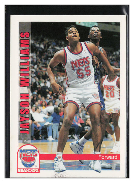 1992-93 Hoops #431 Jayson Williams