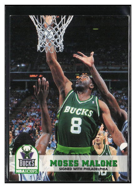 1993-94 Hoops #34 Moses Malone