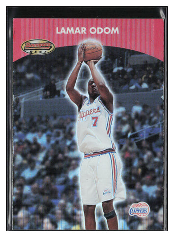 2000-01 Bowman's Best #69 Lamar Odom