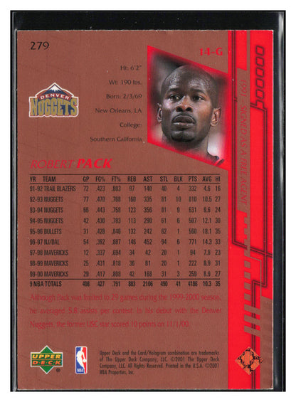 2000-01 Upper Deck #279 Robert Pack