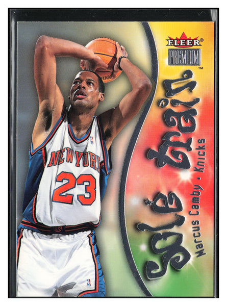 2000-01 Fleer Premium #2 ST Marcus Camby Sole Train