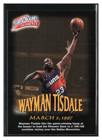 1997-98 Fleer #5 Wayman Tisdale Million Dollar Moments