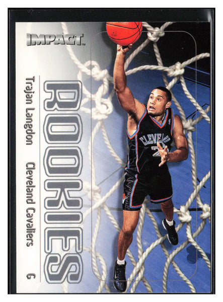 1999-00 SkyBox Impact #135 Trajan Langdon