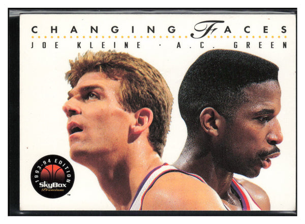 1993-94 SkyBox Premium #312 Joe Kleine / A.C. Green