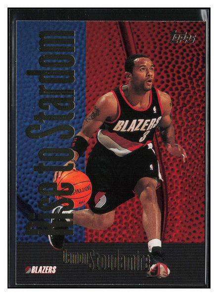 2000-01 Topps #RS6 Damon Stoudamire Rise to Stardom