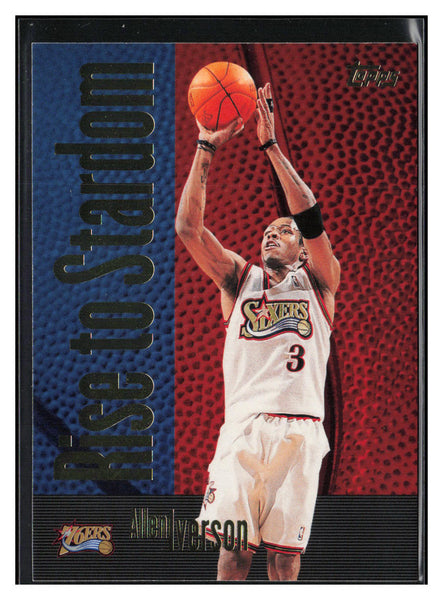 2000-01 Topps #RS5 Allen Iverson Rise to Stardom