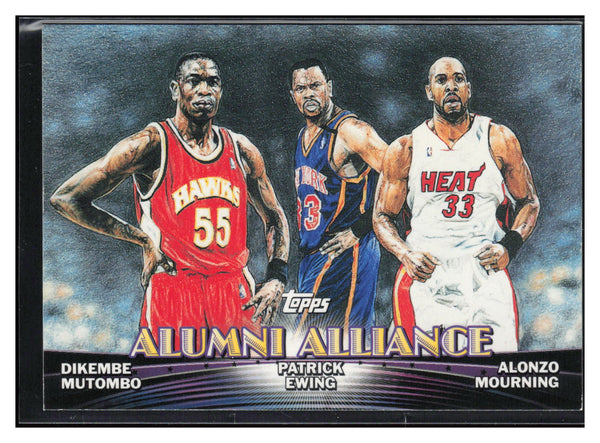 00-01 Topps #TC4 Mutombo / Ewing /  Mourning Topps Combos Series One