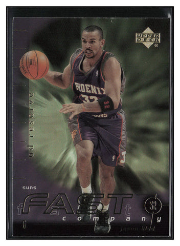 2000-01 UD Reserve #FC4 Jason Kidd Fast Company