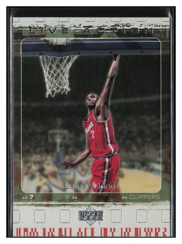 
2000-01 Upper Deck #LA2 Lamar Odom Live Action