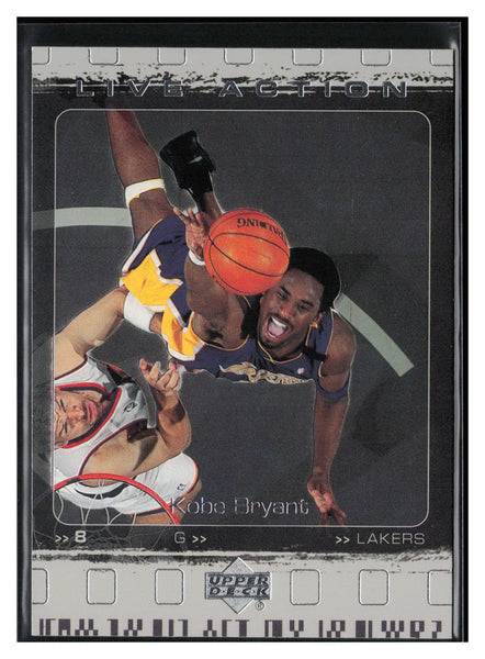 2000-01 Upper Deck #LA6 Kobe Bryant Live Action