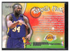 2000-01 Fleer Premium #5 ST Shaquille O'Neal Sole Train