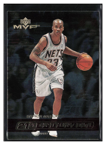 1999-00 Upper Deck MVP #N9 Stephon Marbury 21st Century NBA