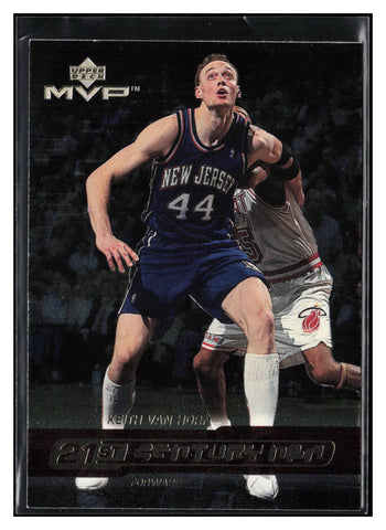 1999-00 Upper Deck MVP #N4 Keith Van Horn 21st Century NBA