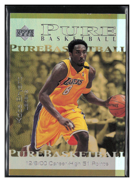 2000-01 Upper Deck #PB4 Kobe Bryant Pure Basketball