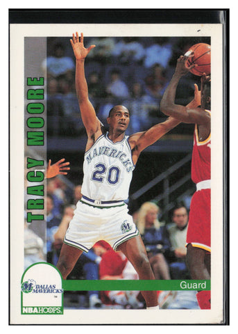 1992-93 Hoops #372 Tracy Moore