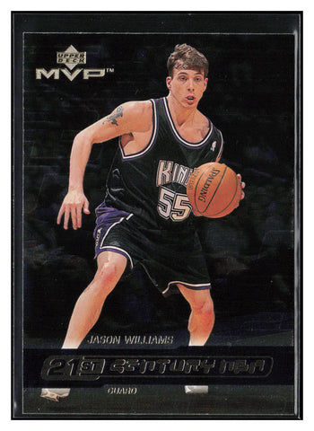 1999-00 Upper Deck MVP #N1 Jason Williams 21st Century NBA