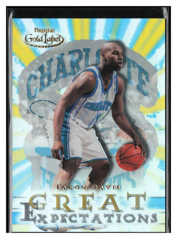 2000-01 Topps Gold Label #GE4 Baron Davis Great Expectations